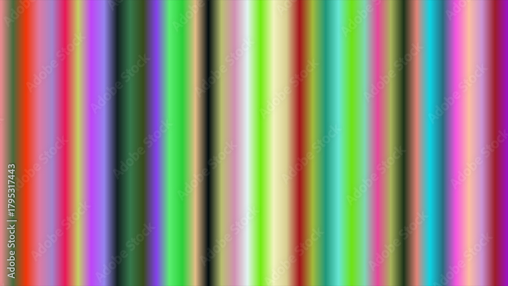 Obraz premium Vibrant vertical gradient with multicolored stripes creating a dynamic background
