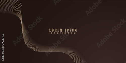 light brown background with golden circles. modern background. simple presentation