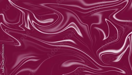 Deep plum and white liquid marble abstract texture background.