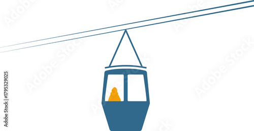 Cable Car on Suspended Line