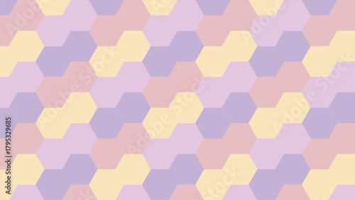 Abstract Pastel Geometric Pattern Background Design Perfect for Modern Wallpapers and Creative Projects with Soft Colors