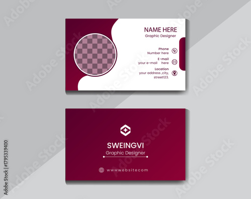 Corporate Business Card Template Design