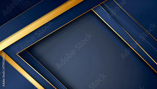 Blue metal texture pattern on a business building wall with sky perspective design