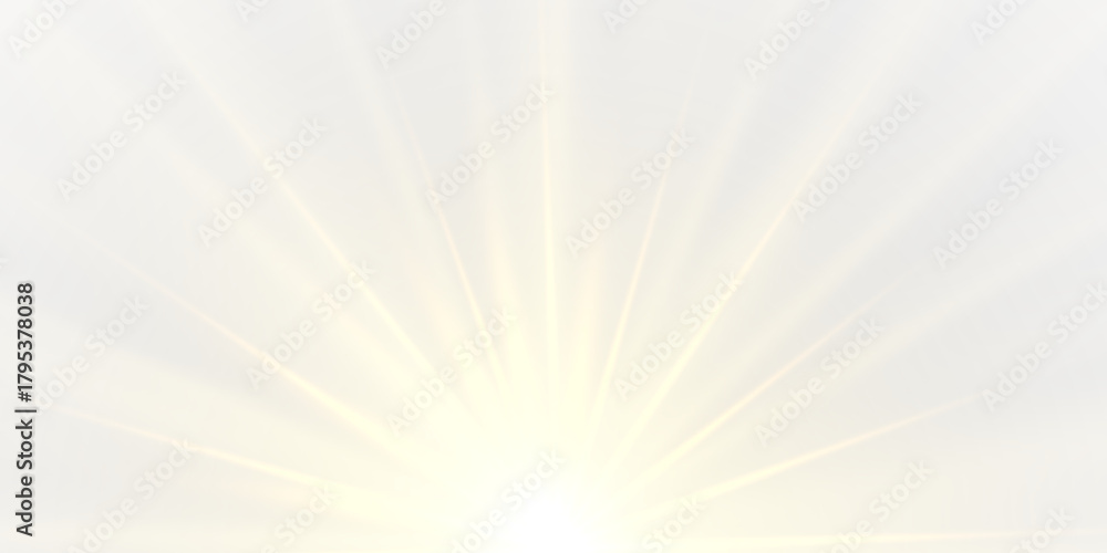Fototapeta premium Glow bright light star, yellow sun rays, bokeh. png starlight sparkle with brilliant glow holiday magic burst illuminated lens vibrant beam dust shining.