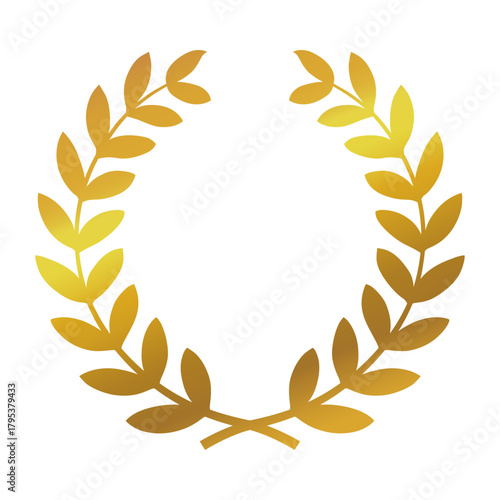 Golden Olive Branch svg