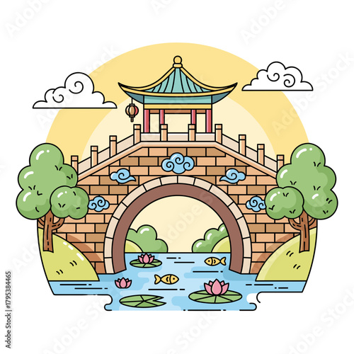 ancient chinese bridge