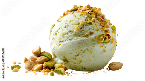 Pistachio ice cream