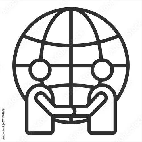 Partnership Icon Single Vector Collection 