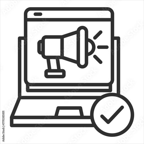 Marketing Icon Single Vector Collection 