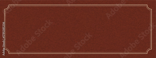 Vintage Paper Border Label Frame