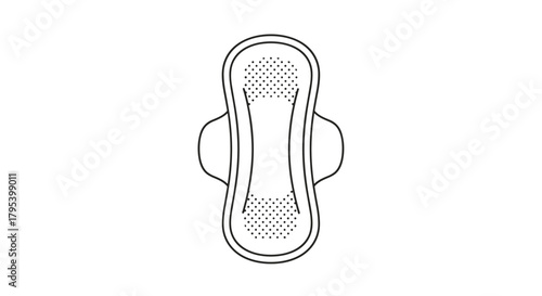 An absorbent sanitary pad designed for feminine hygiene during menstruation or for other absorbency needs offering comfort and discretion for everyday use.