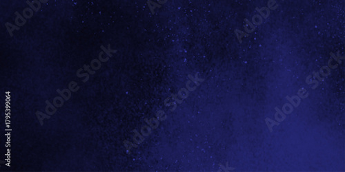 Demin Fog or smoke color isolated background for effect, text or copyspace. Blue and purple steam on a black background.