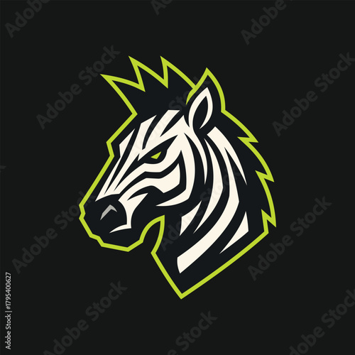Zebra illustration design