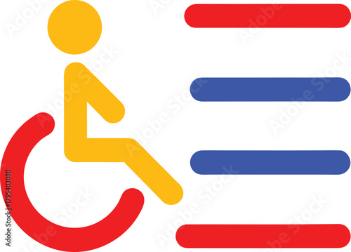 Disability Information Accessibility Icon