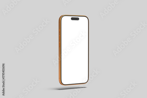 Obraz na płótnie Smartphone 17 Pro Blank Mockup