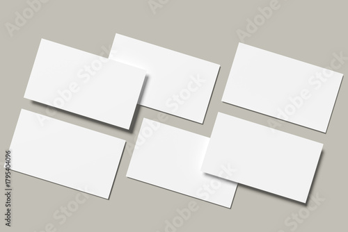 Slides Presentation Blank Mockup