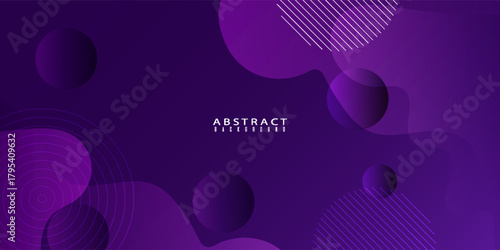 fluid shape purple abstract background. modern aesthetic background