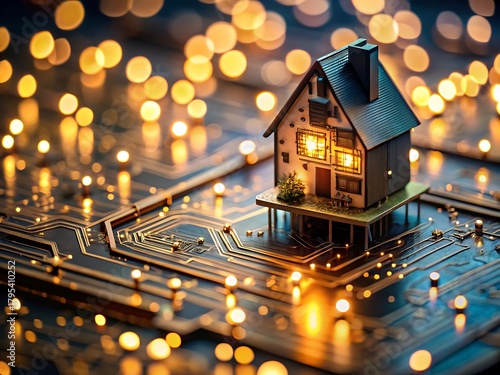Smart home technology on circuit board