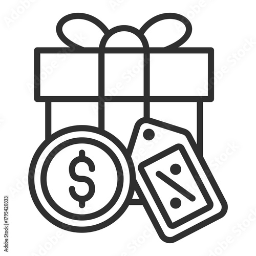 Bonus Icon Single Vector Collection 