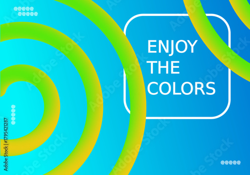 Modern Liquid Gradient Abstract Background Design With Vector Pattern, Spiral Ribbons