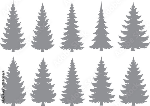 christmas trees collection