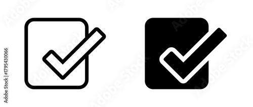 Document and Checkmark icon