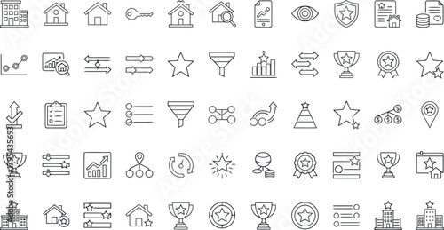 Set of business and finance icons