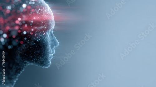 AI assistant concept with LLM, big data, machine learning, and generative AI capabilities, enabling agentic AI and prompt engineering for advanced business applications