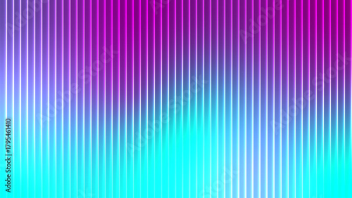 Vibrant vertical lines in a gradient of magenta purple to bright cyan blue abstract background