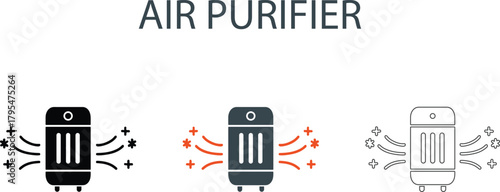 Air Purifier Icon 