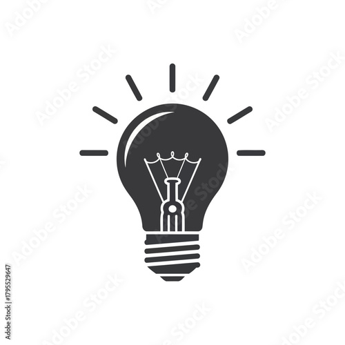 Light bulb icon representing idea or inspiration