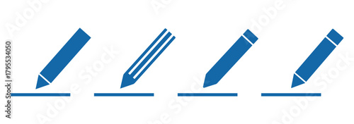 Edit icon vector. Edit document sign and symbol. Edit text icon with pencil. Edit icon vector isolated on white background. 