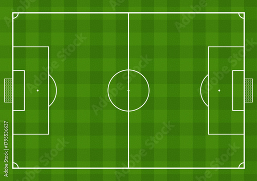 football pitch with green grass texture (artwork 3)