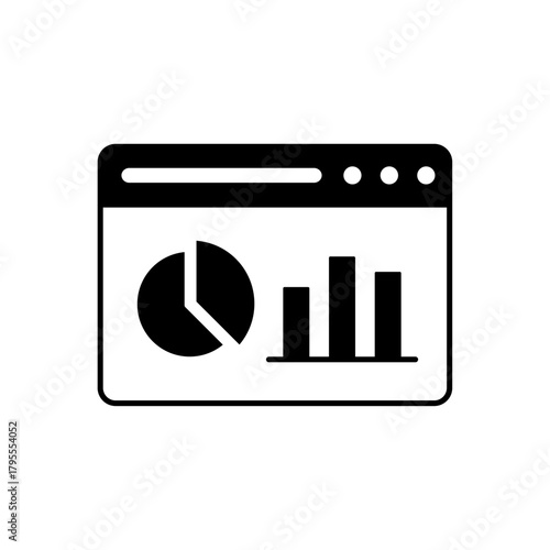 Icon a Dashboard, isolated against a clean background.