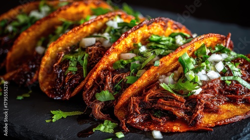 Mexican birria tacos, Mexican Cuisine