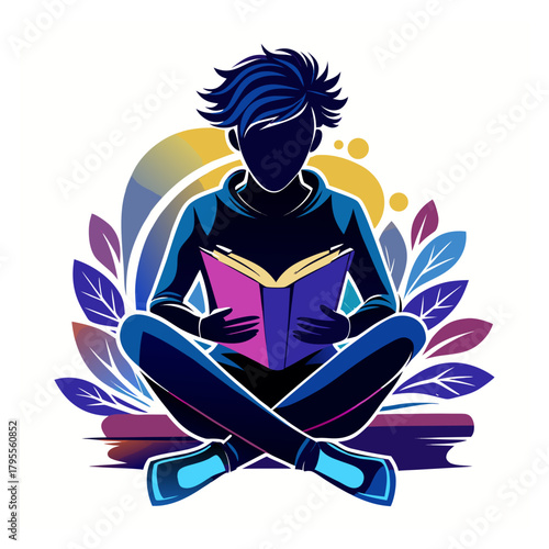 illustration of yoga pose