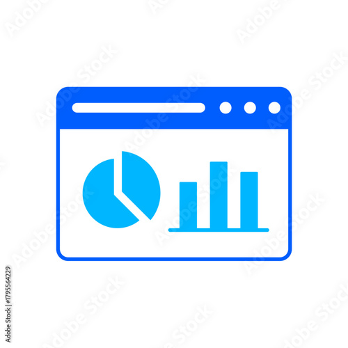 Icon a Dashboard, isolated against a clean background.