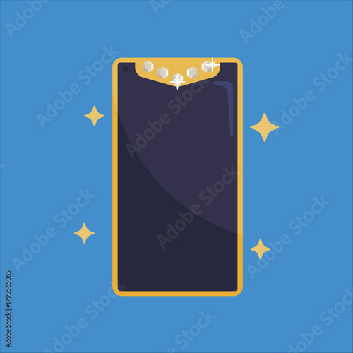 New phone icon illustration