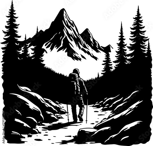 Into the Mountain Path