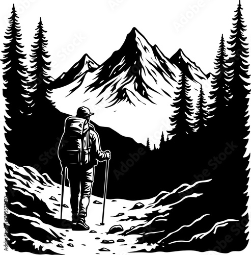 Into the Mountain Path