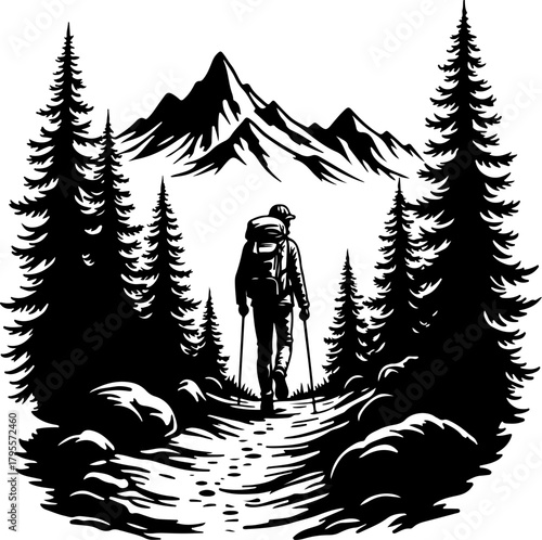 Into the Mountain Path