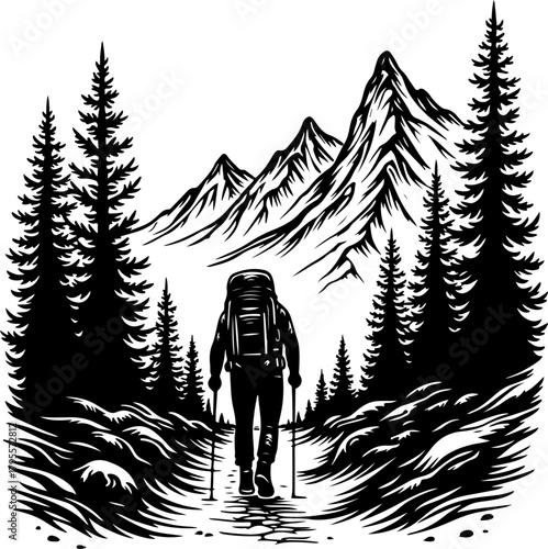 Into the Mountain Path