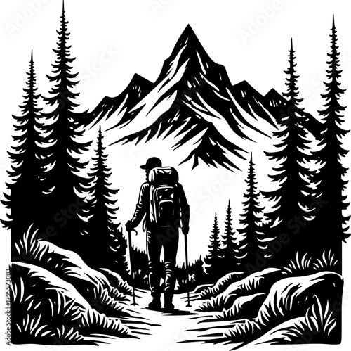 Into the Mountain Path