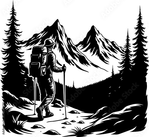 Into the Mountain Path