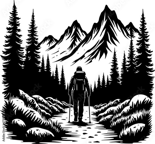 Into the Mountain Path