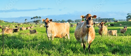 Jersey New Zealand Brown Cows