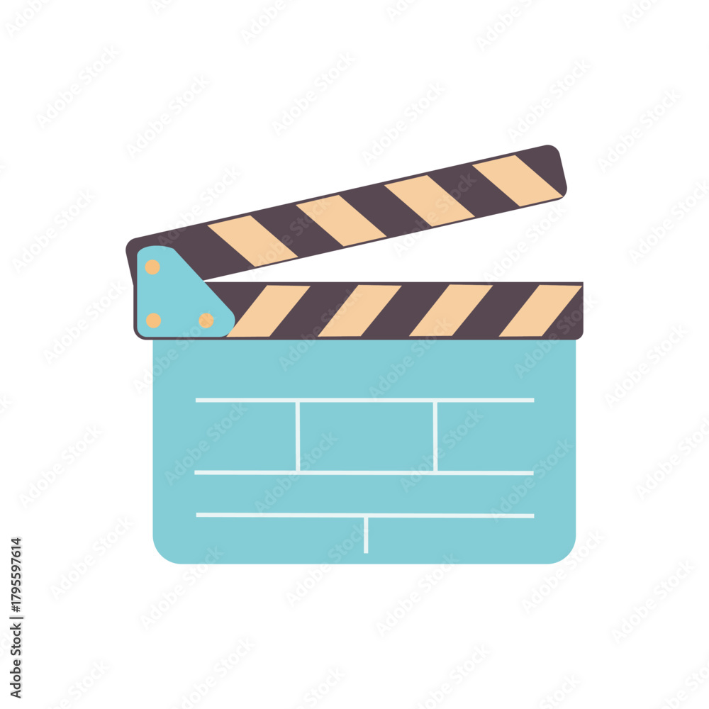 Fototapeta premium Clapperboard for film production