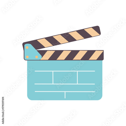 Clapperboard for film production