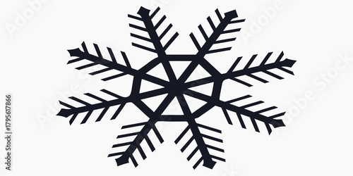 snowflake vector illustration