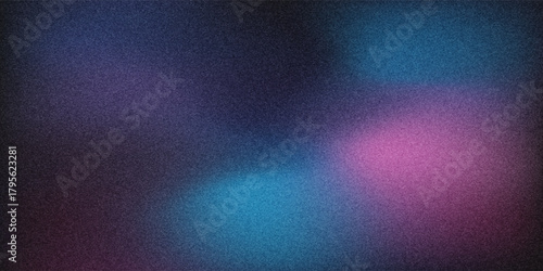 Smooth gradient background with artistic noise and grain texture for innovative design elements